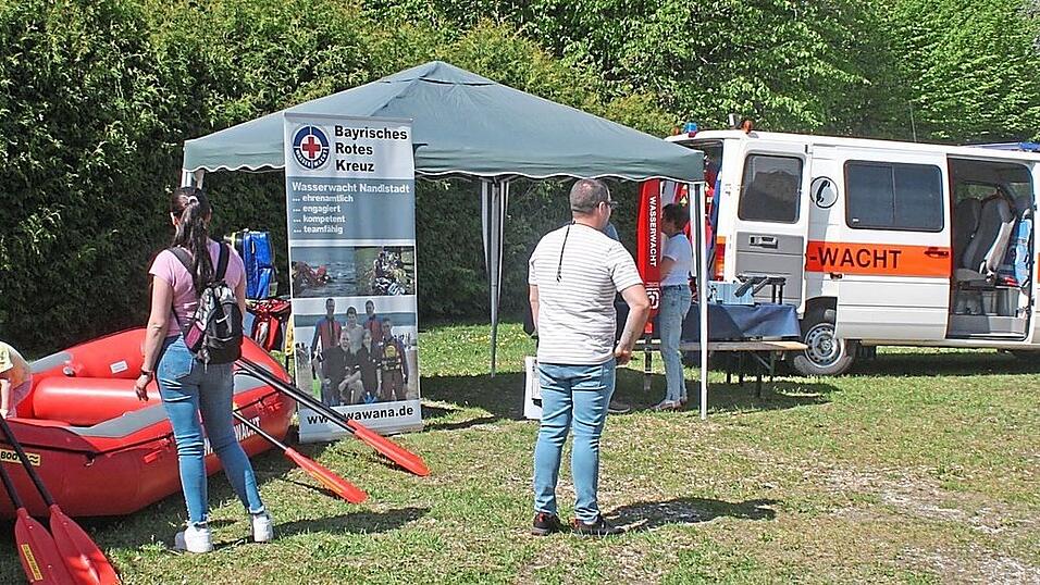 Die Wasserwacht hat ihr neues Rafting-Boot f&uuml;r Hochwassereins&auml;tze vorgestellt.