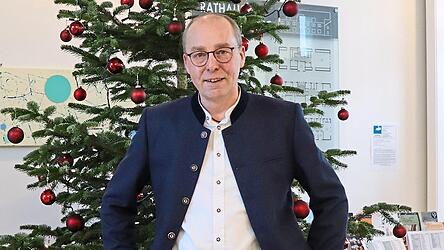 B&uuml;rgermeister Martin Hiergeist r&auml;t zu Optimismus.