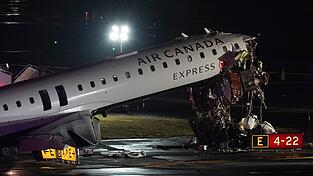 Die Maschine wurde schwer besch&auml;digt.