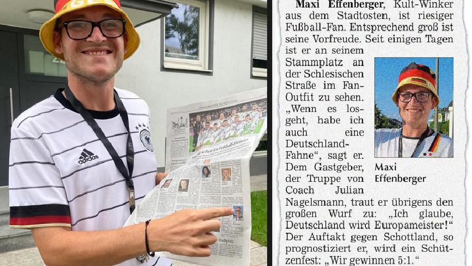 Maxi sagte das Endergebnis des EM-Eröffnungsspiels Deutschland gegen Schottland exakt voraus. Ob er bei der Ungarn-Partie mit seinem Tipp wieder richtig liegt? Maxi sagte das Endergebnis des EM-Eröffnungsspiels Deutschland gegen Schottland exakt voraus. Ob er bei der Ungarn-Partie mit seinem Tipp wieder richtig liegt?
