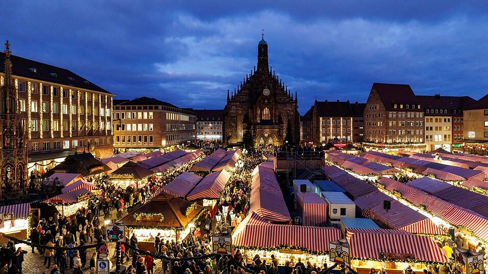Der Nürnberger Christkindlesmarkt wird am 28. November eröffnet und geht bis zum 24. Dezember. (Archivbild)
