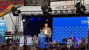 Alois Rainer bekam Zuspruch aus dem Publikum.