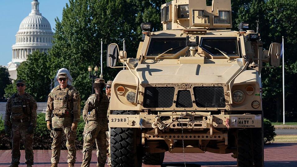 Soldaten im Stadtbild: In Washington ist das zum Alltag geworden (Archivbild).