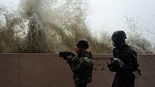 Der Taifun «Ragasa» im September war einer der schwersten Stürme der zu Ende gegangenen Wirbelsturmsaison. In Hongkong richtete er Schäden an. (Archivbild) Der Taifun «Ragasa» im September war einer der schwersten Stürme der zu Ende gegangenen Wirbelsturmsaison. In Hongkong richtete er Schäden an. (Archivbild)