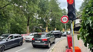 Die Ampelphasen waren schuld am Verkehrs-Chaos am Freitag. Die Ampelphasen waren schuld am Verkehrs-Chaos am Freitag.