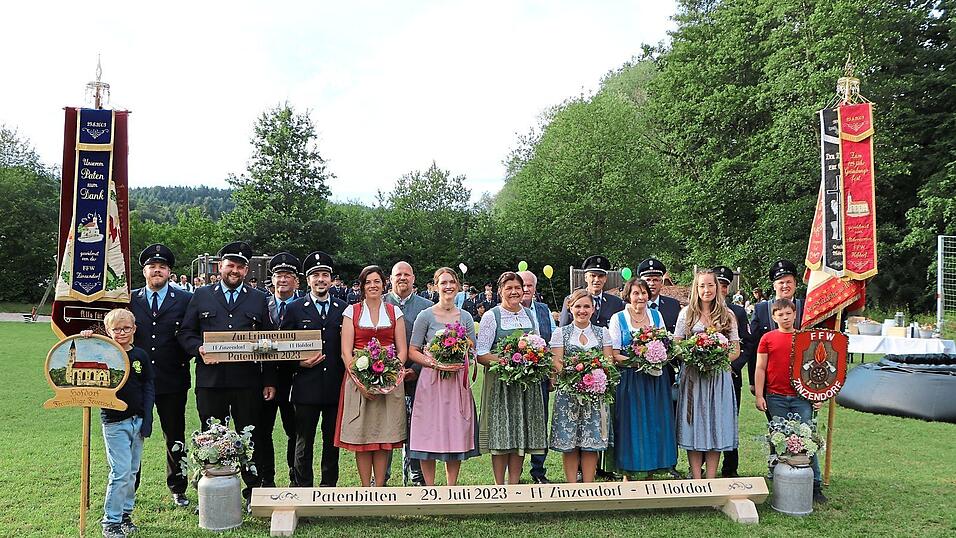 Es ist abgemacht: Die Feuerwehr Zinzendorf übernimmt die Patenschaft.