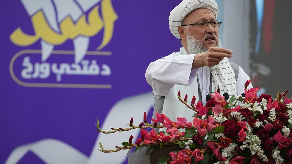 Die Taliban feiern ihre fünfjährige Machtübernahme in Afghanistan. Die Taliban feiern ihre fünfjährige Machtübernahme in Afghanistan.