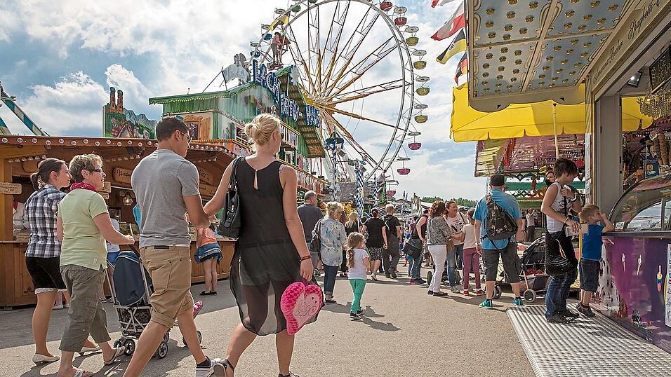 Auch schon ein paar J&auml;hrchen her: Aufnahme von der Regensburger Dult im Jahr 2015.