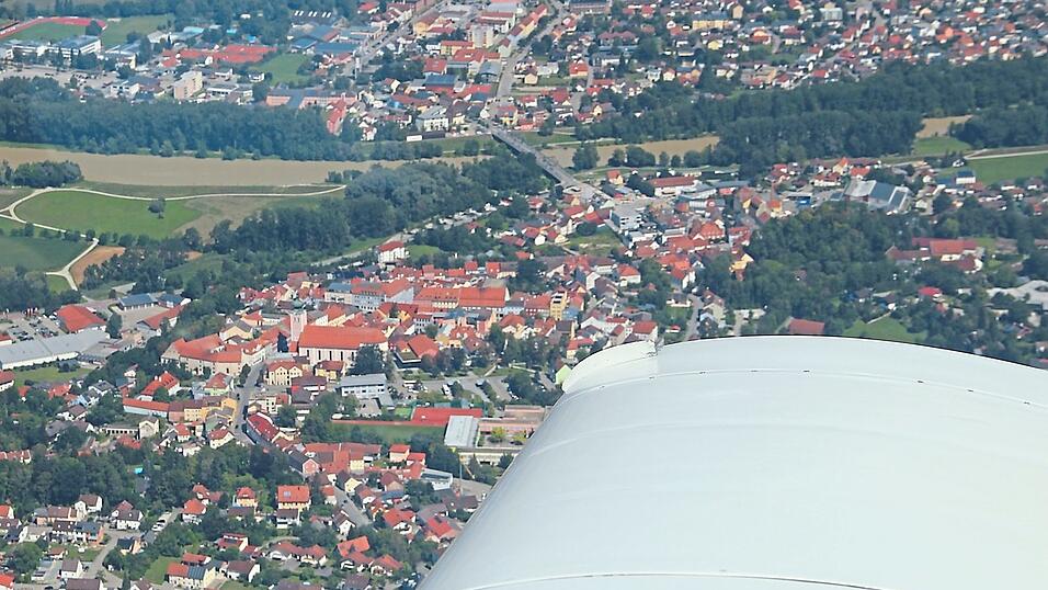 Ein Teil von Landau von oben.