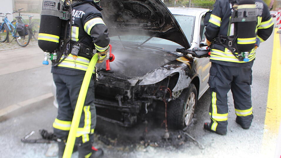 Die Einsatzkr&auml;fte konnten den Brand l&ouml;schen