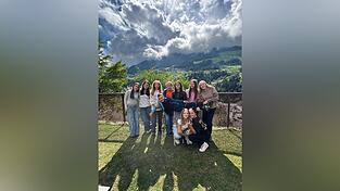 Further Gymnasiasten in Meran, S&uuml;dtirol.