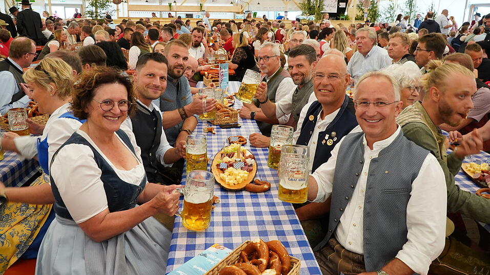 Am Freitag startete das Landauer Volksfest.&nbsp;
