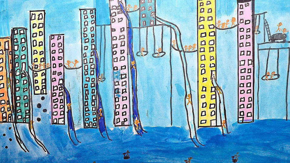 Eine Arbeit aus der Schule der Phantasie von Utopia 2022. Eine Arbeit aus der Schule der Phantasie von Utopia 2022.