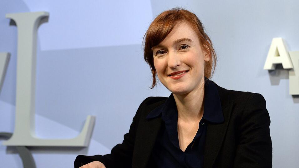 Die Autorin Nora Bossong ('Schutzzone')