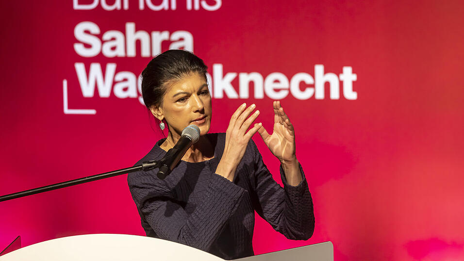 Sahra Wagenknecht will die Brandmauer einreißen.