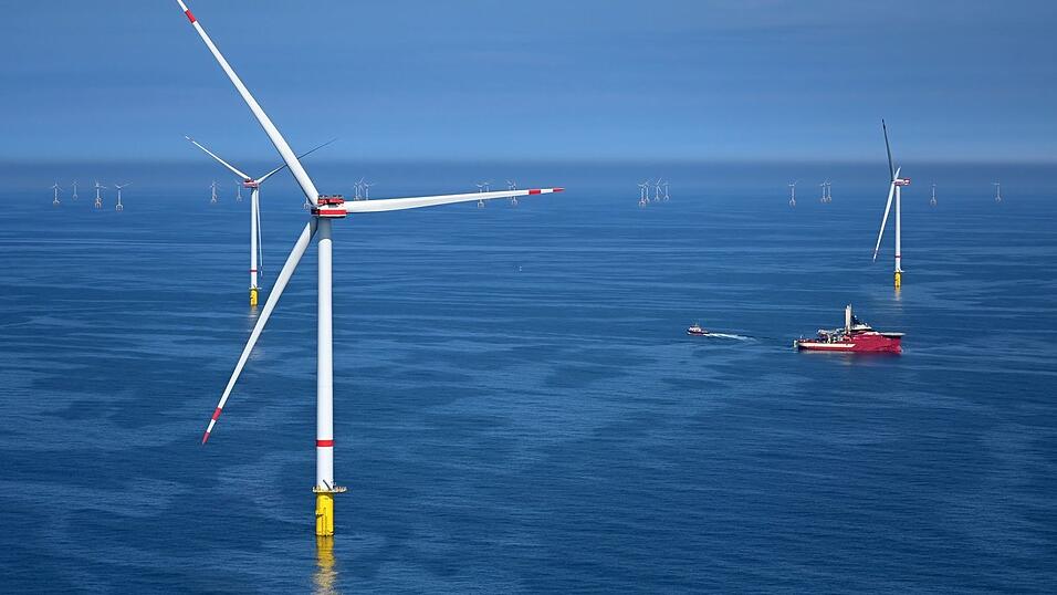 Der Windpark He Dreiht besteht aus 64 Windenergieanlagen. (Archivbild) Der Windpark He Dreiht besteht aus 64 Windenergieanlagen. (Archivbild)