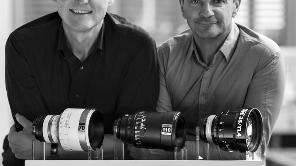 Die Gesch&auml;ftsf&uuml;hrer von Vantage Film, Peter M&auml;rtin (l.) und Wolfgang B&auml;umler, kennen sich seit Kindheitstagen.