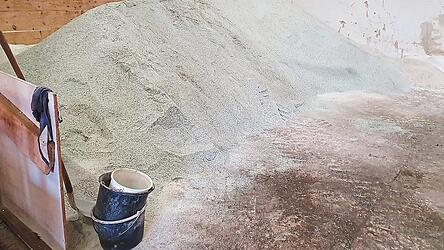 Die Salzlagervorr&auml;te der Gemeinde Grafenwiesen sind trotz Lieferengp&auml;ssen wieder aufgef&uuml;llt.