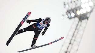 Verliert er nachträglich noch Gold? Norwegens Skispringer Marius Lindvik.