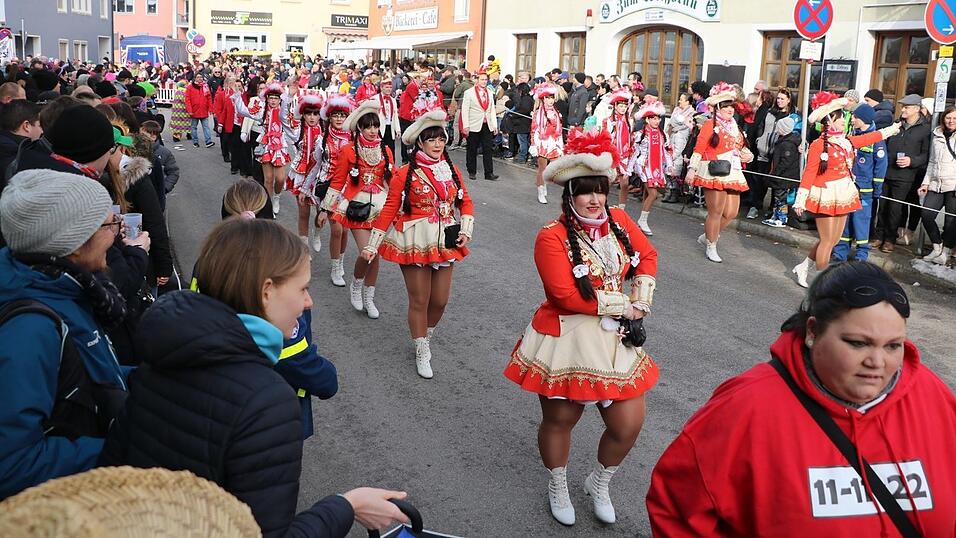 Beim Bogener Faschingsumzug war einiges geboten.