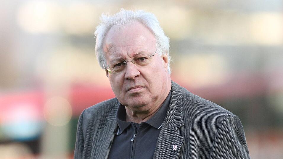 Klaus Sturm 2012 beim Herren Toto-Cup, bei dem der Jahn gegen Unterhaching spielte.