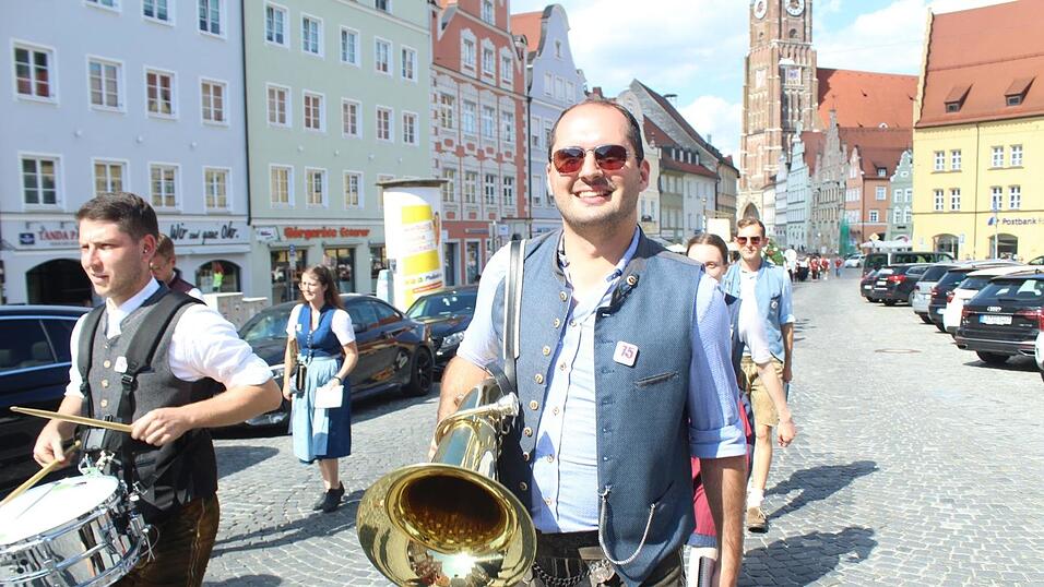 Die Bilder vom Festwochenende der Landshuter Stadtkapelle.