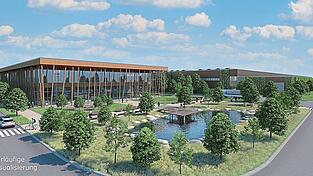 Die vorläufige Visualisierung zeigt nicht exakt, wie das fertige Werk einmal aussehen wird, erklärt Alexander Kiy, Leiter Werksaufbau bei BMW. Diese Pläne seien noch in Arbeit. Die Visualisierung soll jedoch den Anspruch von BMW widerspiegeln, ein Werk zu bauen, das sich möglichst harmonisch in den ländlichen Raum einfügt. Die vorläufige Visualisierung zeigt nicht exakt, wie das fertige Werk einmal aussehen wird, erklärt Alexander Kiy, Leiter Werksaufbau bei BMW. Diese Pläne seien noch in Arbeit. Die Visualisierung soll jedoch den Anspruch von BMW widerspiegeln, ein Werk zu bauen, das sich möglichst harmonisch in den ländlichen Raum einfügt.