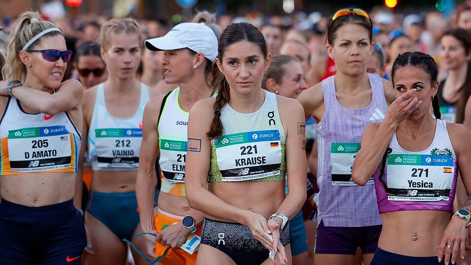 Gesa Krause musste bei ihrem Marathon-Debüt aufgeben. Gesa Krause musste bei ihrem Marathon-Debüt aufgeben.