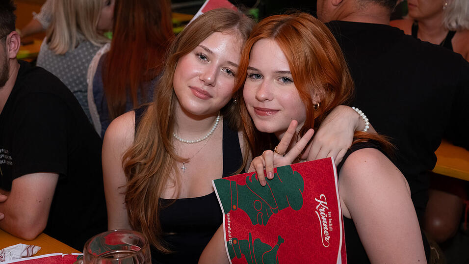 Die Partybilder vom Montag, 14. August 2023, aus dem Festzelt Krönner. Die Partybilder vom Montag, 14. August 2023, aus dem Festzelt Krönner.