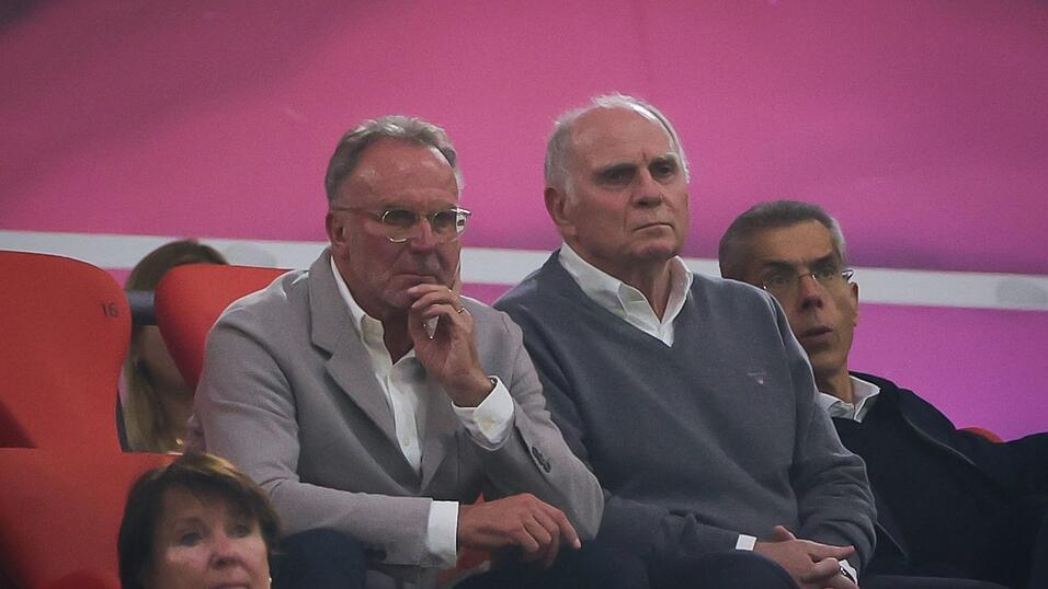 Karl-Heinz Rummenigge (links) und Uli Hoeneß führten den Verein jahrzehntelang an die europäische Spitze. (Archivfoto) Karl-Heinz Rummenigge (links) und Uli Hoeneß führten den Verein jahrzehntelang an die europäische Spitze. (Archivfoto)