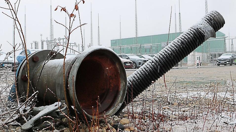 Einer der Infiltrationsbrunnen: Zumindest ein Teil des Wassers wird laut Tennet wieder versickert.