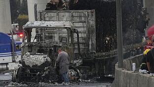 Fast 60 Menschen wurden bei der Explosion verletzt.