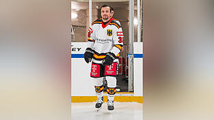 Startklar für sein Heimspiel beim Deutschland-Cup: DEB-Verteidiger Fabio Wagner. Startklar für sein Heimspiel beim Deutschland-Cup: DEB-Verteidiger Fabio Wagner.