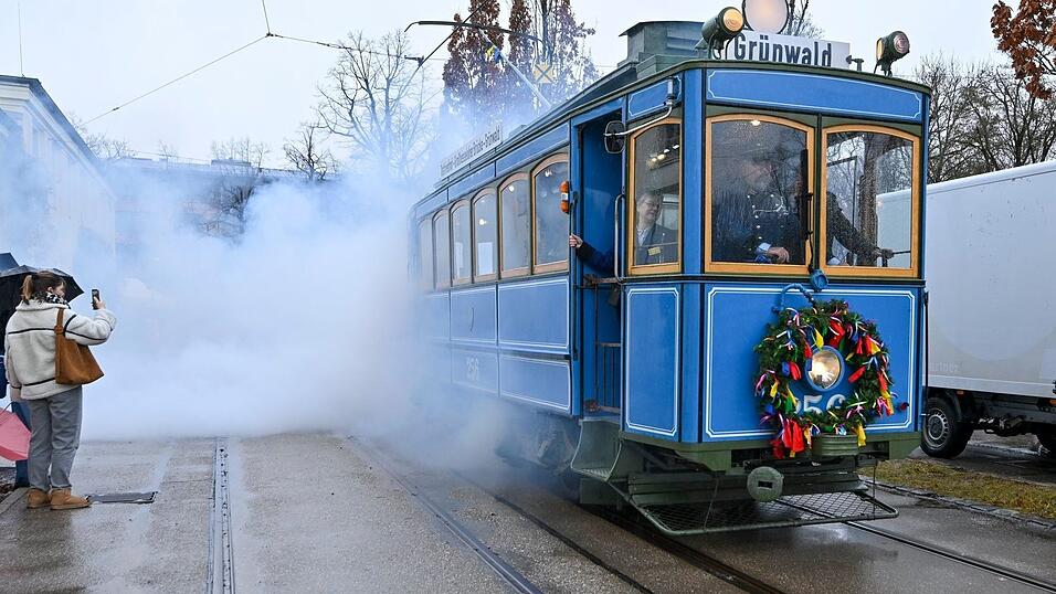 Seit eineinhalb Jahrhunderten rollt die Tram durch M&uuml;nchen.