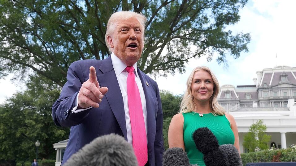 Leavitt gilt als Loyalistin Trumps. (Archivbild)