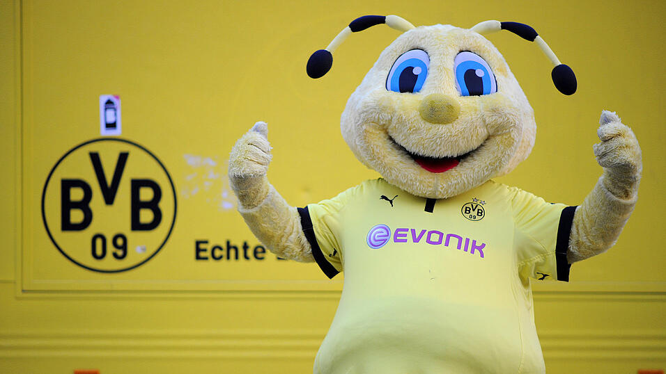 Emma ist das Maskottchen des BVB. Emma ist das Maskottchen des BVB.