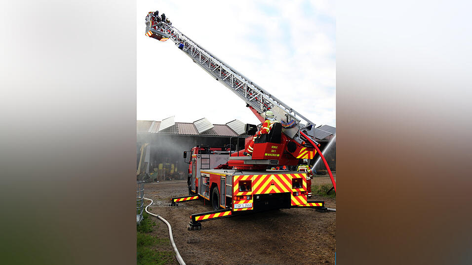 Die Drehleiter der Feuerwehr wurde 2019 gebraucht gekauft und kommt nun in die Jahre.