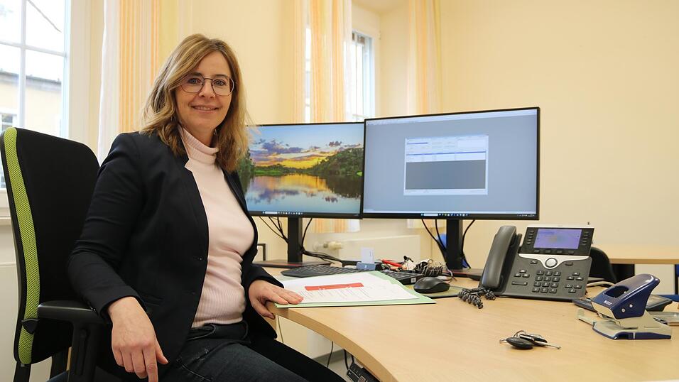 Rechtspflegerin Sandra Breiningers B&uuml;ro ist im roten Nebengeb&auml;ude des Amtsgerichts an der Ecke zur Pestalozzistra&szlig;e untergebracht.