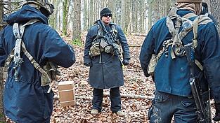 Diese Soldaten geh&ouml;ren zu einem speziellen Bataillon der US-Armee. Die Einheit ist fest in Hohenfels stationiert und spielt bei den &Uuml;bungen auf dem dortigen Truppen&uuml;bungsplatz jedes Mal den 'Feind' - also Russland.