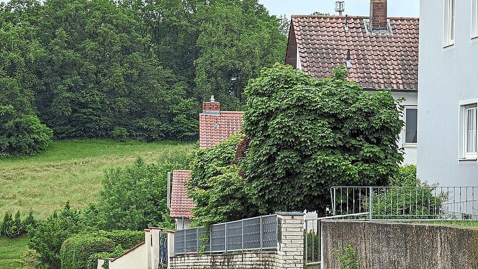 In dieser Lappersdorfer Wohnstra&szlig;e sieht das Landratsamt ein Haus mit Flachdach als sich 'in die Umgebung einf&uuml;gend' an, der Markt Lappersdorf aber nicht. Die Sache muss vor Gericht.