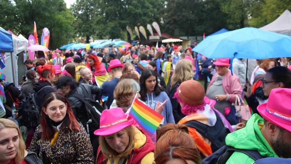 In Landshut fand am Samstag der Christopher Street Day statt.