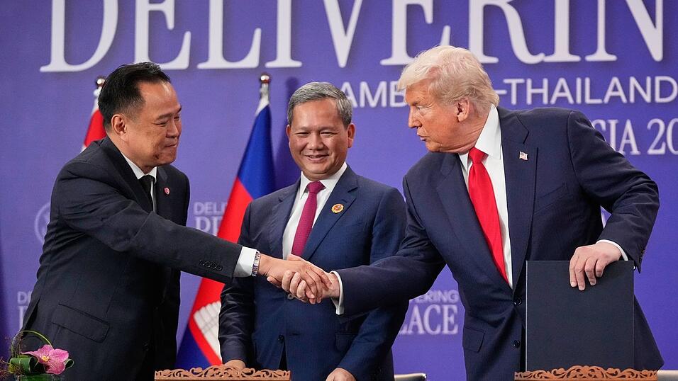 Trump hatte schon im Juli in dem Konflikt vermittelt. Trump hatte schon im Juli in dem Konflikt vermittelt.