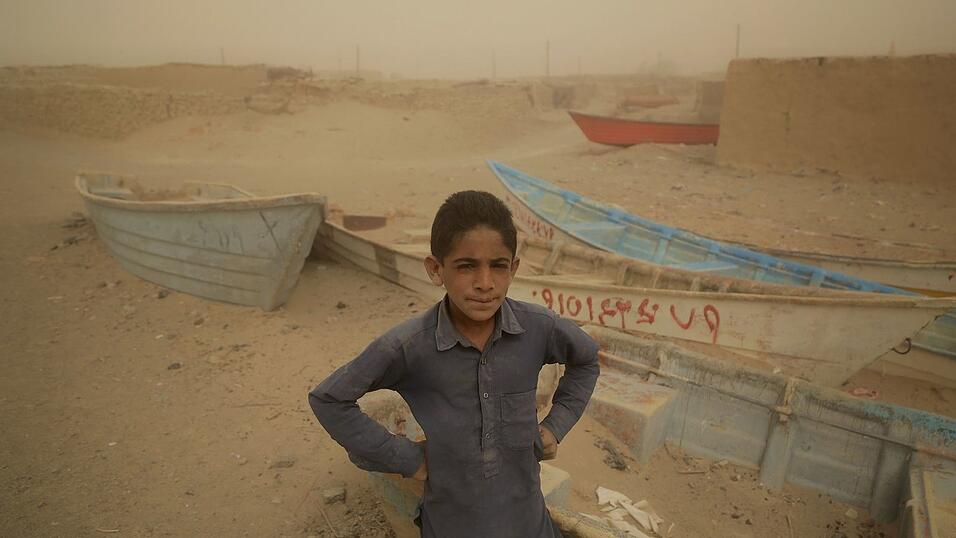 Besonders trocken ist es in der iranischen Provinz Sistan und Belutschistan, die an Afghanistan und Pakistan grenzt. (Archivbild) Besonders trocken ist es in der iranischen Provinz Sistan und Belutschistan, die an Afghanistan und Pakistan grenzt. (Archivbild)