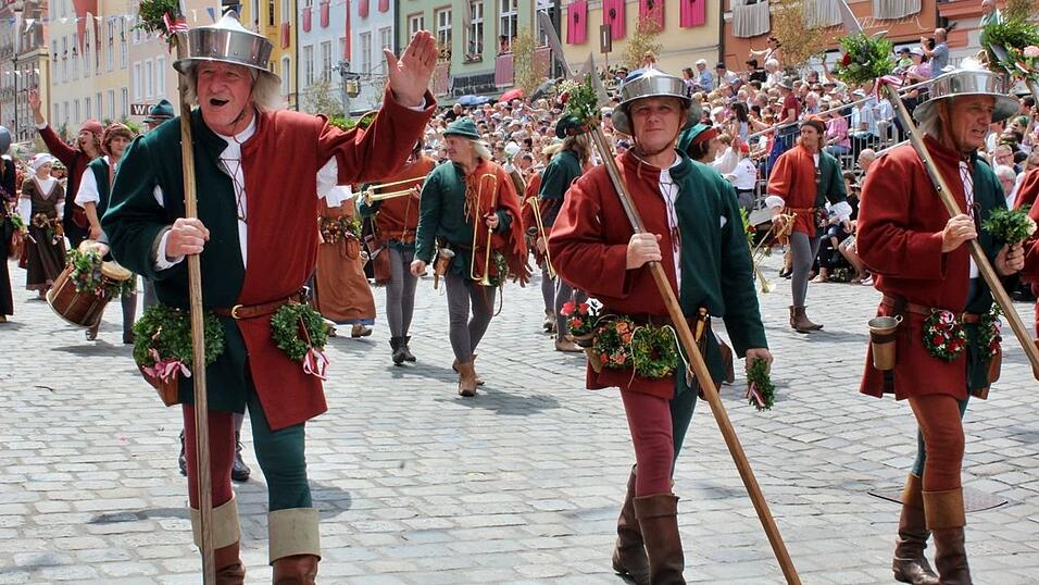 Der letzte Umzug der Landshuter Hochzeit 2017