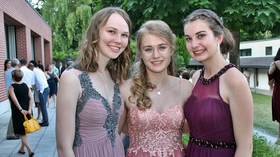 Beste Stimmung auf der Abifeier des Gymnasiums Seligenthal.