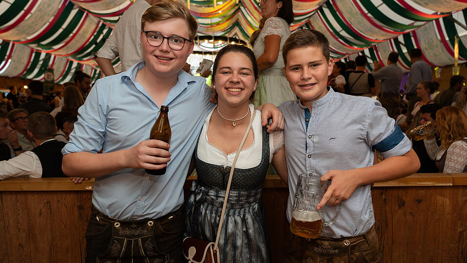 Die Partybilder vom Freitag, 18. August 2023, aus dem Festzelt Weckmann.