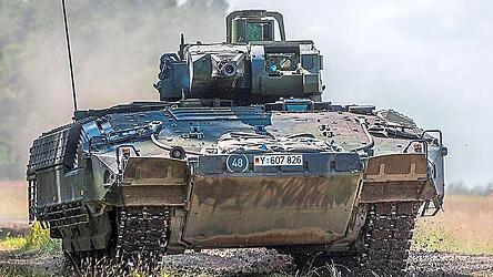 Mit dem Sch&uuml;tzenpanzer Puma werden auch die Oberviechtacher Soldaten 2027 nach Litauen verlegt. Die Umst&auml;nde sorgen f&uuml;r Verunsicherung in der Truppe.