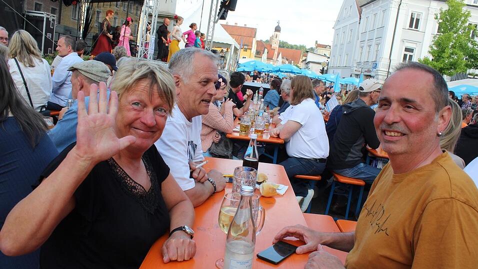 Das Bismarckplatzfest in Landshut war auch am Samstag gut besucht.