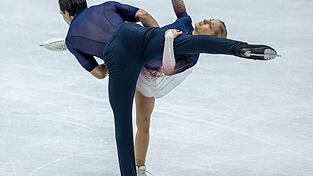 Minerva Hase und Nikita Volodin holten sich den dritten deutschen Meistertitel in Folge. (Archivbild) Minerva Hase und Nikita Volodin holten sich den dritten deutschen Meistertitel in Folge. (Archivbild)
