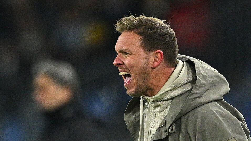 Bundestrainer Nagelsmann sah einige M&auml;ngel im deutschen Spiel.